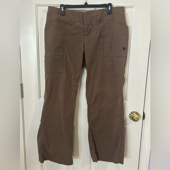 Mountain Hardwear Pants - Mountain Hardwear Women’s Size 14 Regular Brown Hiking Pants Outdoor